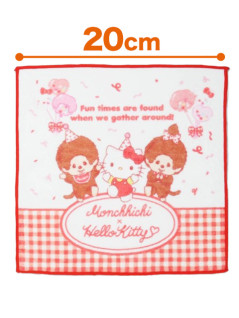 モンチッチ×キティ高級ミニタオル　Ｂ