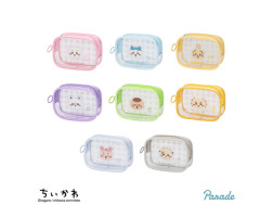 ちいかわ　ぷっくりクリアミニポーチ