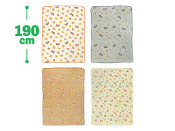 おさるのジョージサンゴマイヤー毛布