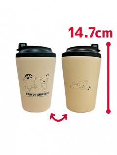 Crayon Shin-chan - Flap Style Stainless Tumbler B