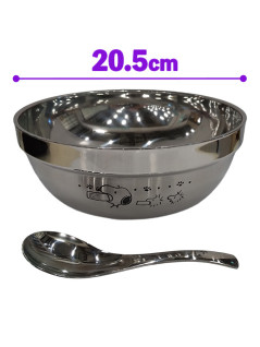 スヌーピー　ステンレスどんぶりセット　Ａ