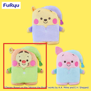 くまのプーさん　ハイパーＢＩＧ！ならべてどーみぃふれんずぬいぐるみ～パジャマスタイル～　Ｂ