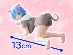 Re:Zero − Starting Life in Another World - Desktop Cute Figure Rem -Cat Room Wear Ver.- Renewal