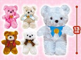 【優惠機台】Lovely Rose Bear Antique Little Mascot