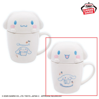 サンリオキャラクターズ　フタ付きマグカップ-シナモロール-　Ｂ