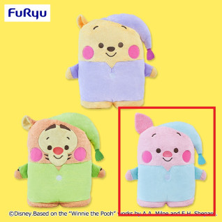 くまのプーさん　ハイパーＢＩＧ！ならべてどーみぃふれんずぬいぐるみ～パジャマスタイル～　Ｃ