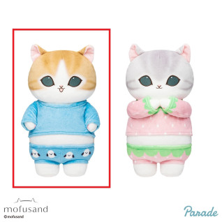 ｍｏｆｕｓａｎｄ　パジャマにゃんＢＩＧぬいぐるみ②　Ａ