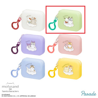 ｍｏｆｕｓａｎｄ×サンリオキャラクターズミニシリコンポーチ　Ｂ