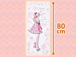 バービー高級フェイスタオル（ドリームタイム）