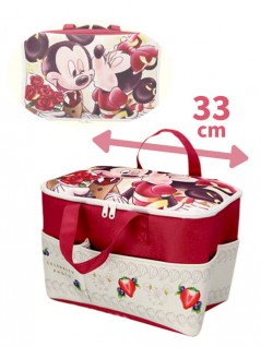 Mickey & Minnie - Celebrity Photo Basket with Big Pocket A