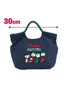 スヌーピー刺繍軽量２ＷＡＹトートバック　Ａ