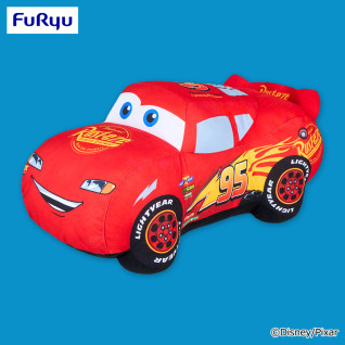 ライトニング・マックィーン　Ｖ-ＢＩＧぬいぐるみ