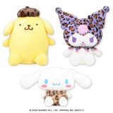 サンリオキャラクターズ　ヒョウ柄ドールＢＩＧタイプ２