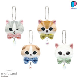 ｍｏｆｕｓａｎｄ　ビジューつきおかおマスコット