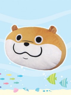 可愛い嘘のカワウソ おかおクッション を投入いたしました オンラインクレーンゲーム トレバ