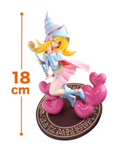 遊☆戯☆王デュエルモンスターズ　ブラック・マジシャン・ガール　Ｈｅｒｅｄｉｔａｉｌフィギュア　クリーミーカラーＶｅｒ．