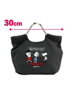 スヌーピー刺繍軽量２ＷＡＹトートバック　Ｃ