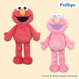 セサミストリート　カラフルエルモＢＩＧぬいぐるみ