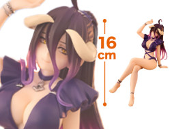 オーバーロード　ぬーどるストッパーフィギュアーアルベド・水着　ダークパープルｖｅｒ．ー