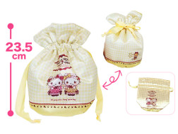 キティＤＯＫＫＹ　ＭＩＸ巾着ポーチ