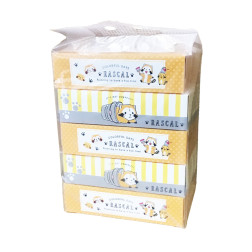 ラスカル　ＢＯＸ入りティッシュ５Ｐ