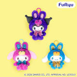 サンリオキャラクターズ　くりっぴぃ　ぬいぐるみ～ビビッドラビット～