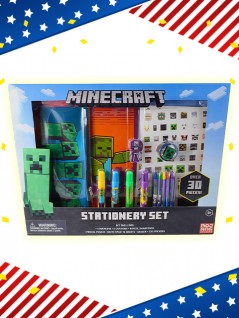 Usa限定品 ｍｉｎｅｃｒａｆｔ 文具セット 手帳 消しゴム ４００ステッカー付き を投入いたしました 线上抓娃娃机 抓乐霸