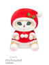 ｍｏｆｕｓａｎｄ　クリスマスにゃんＢＩＧぬいぐるみ　Ａ