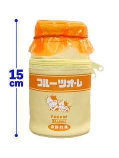 牛乳瓶なポーチ　Ｂ