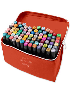 ＮＥＫＯカラフルツインマーカー８０色セット３　Ｂ