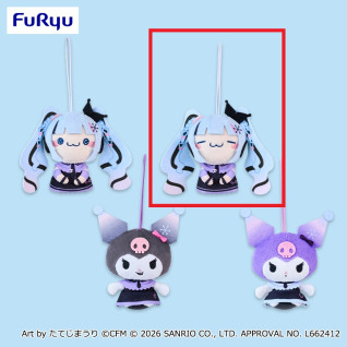 雪ミク×クロミ　もちぴこマスコット　Ｂ