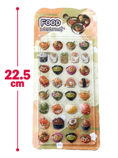 ＦＯＯＤぷくぷくキャンディーシール　Ｂ