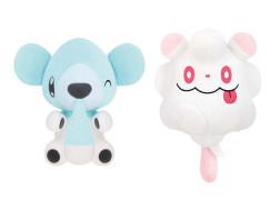 ポケットモンスター　もふぐっと　カラーセレクションぬいぐるみ　ｗｈｉｔｅ～クマシュン・ペロッパフ～