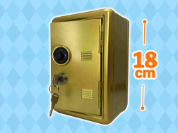 ミニチュア金庫バンクＧＯＬＤ