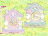 Sumikkogurashi - Shirokuma's Handmade Plushy Premium Clock