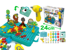 楽しい電動ドライバーごっこ