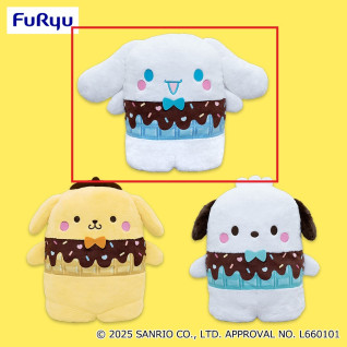 サンリオキャラクターズ　ならべてどーみぃふれんず　おおきい！ぬいぐるみ～ＤＥＣＯチョコＶｅｒ～　Ａ
