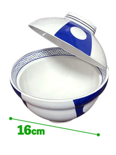 Overstuffed at Home! Bowl with Lid