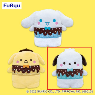 サンリオキャラクターズ　ならべてどーみぃふれんず　おおきい！ぬいぐるみ～ＤＥＣＯチョコＶｅｒ～　Ｂ
