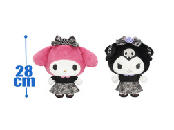 My Melody & Kuromi - Dark Black BIG Plushy