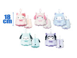 サンリオ　ねこねこおばけビッグポーチ
