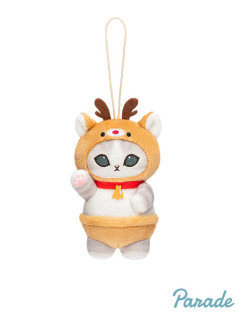 ｍｏｆｕｓａｎｄ　クリスマスにゃんマスコット　Ｄ