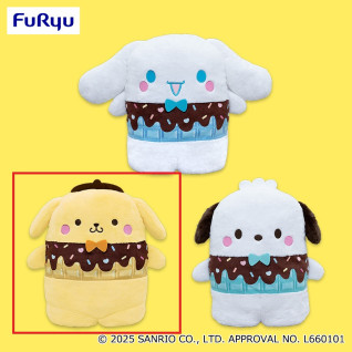 サンリオキャラクターズ　ならべてどーみぃふれんず　おおきい！ぬいぐるみ～ＤＥＣＯチョコＶｅｒ～　Ｃ