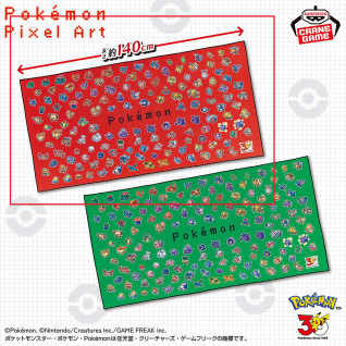 ポケットモンスター　ビッグマイクロファイバータオル～３０ｔｈ　Ａｎｎｉｖｅｒｓａｒｙ～　Ａ