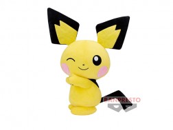 ポケットモンスター　ほぺぴた　めちゃでかピチューぬいぐるみ