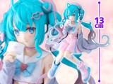 初音未來 壓泡麵模型ー戀愛水手服 灰色ver.ー