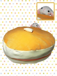 ぽてうさろっぴーもちふわパンケーキクッション を投入いたしました オンラインクレーンゲーム トレバ