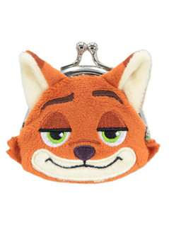 ズートピア　フェイスがま口ポーチ　Ａ