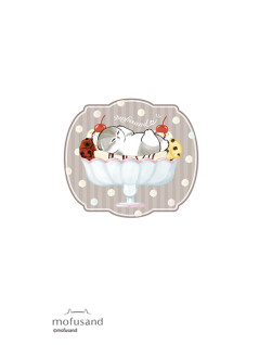 mofusand - Rug Retro Cafe A