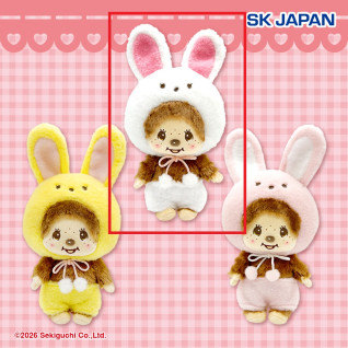 モンチッチうさぎさんＭＢぬいぐるみ　Ａ